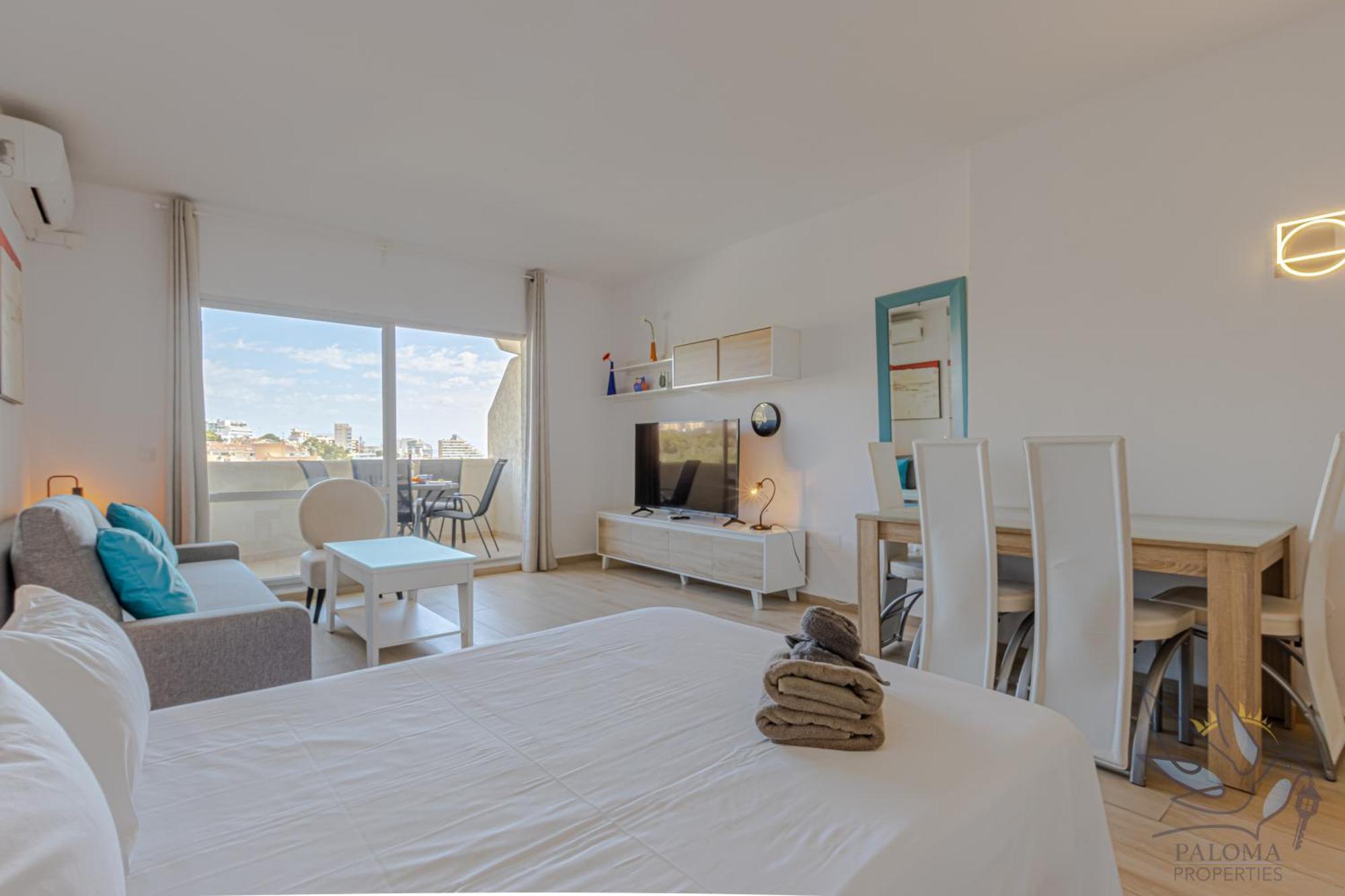 Benal Beach Suite, Parque Acuatico Y Vistas Al Mar Benalmádena Exterior photo